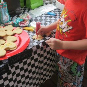 Monster Truck Cookie Decorating Station