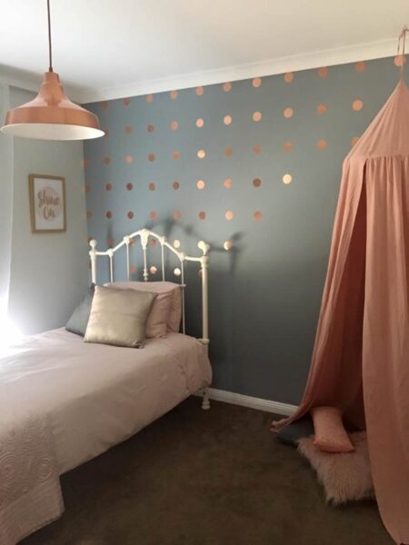 Kmart copper adhesive wall decal