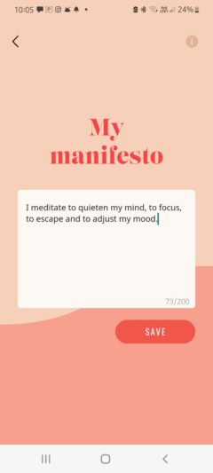 meditation manifesto