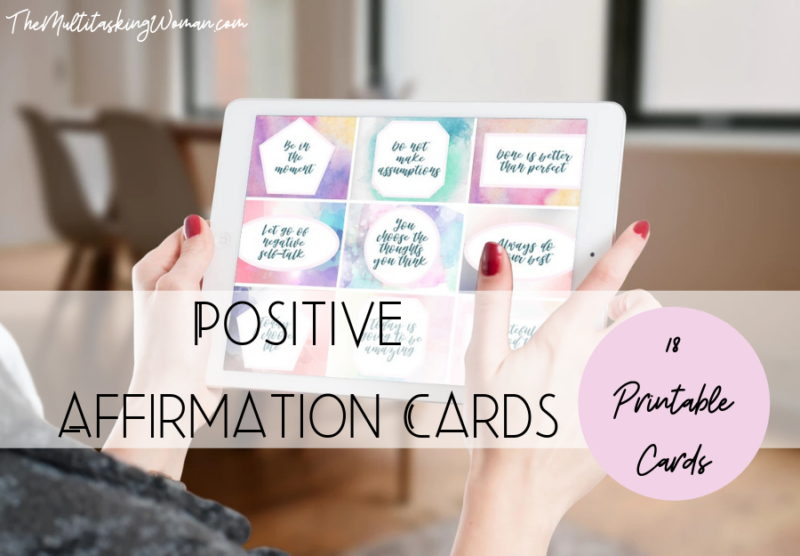 printable positive affirmation cards